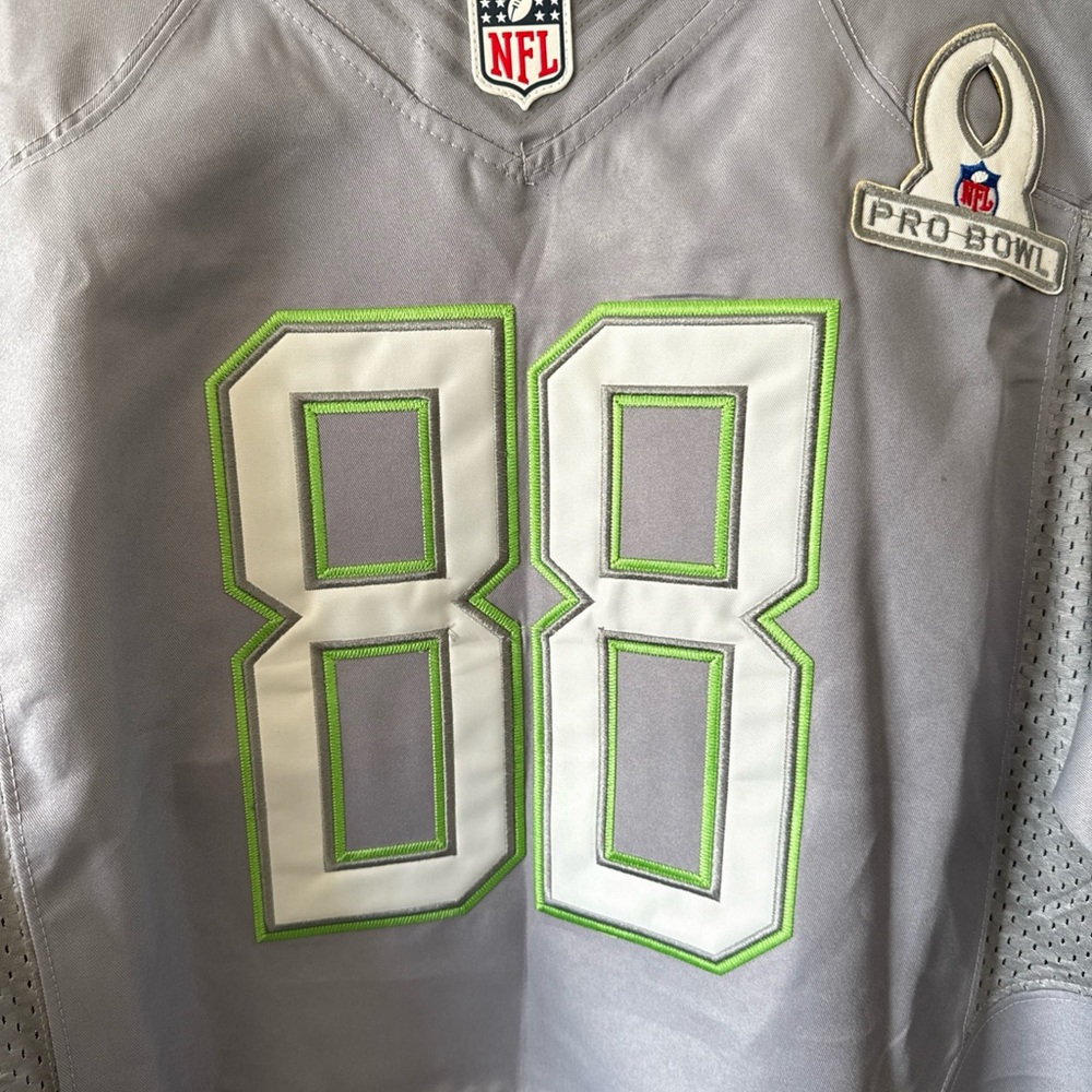 Men’s Nike Dez Bryant #88 Dallas Cowboys 2014 Pro Bowl NFL Jersey Sz 48 - RARE - Picture 2 of 6